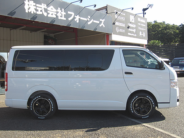 車中泊仕様】４型ハイエースV ２０００G DX ４ドア ２WD 新規内装架装
