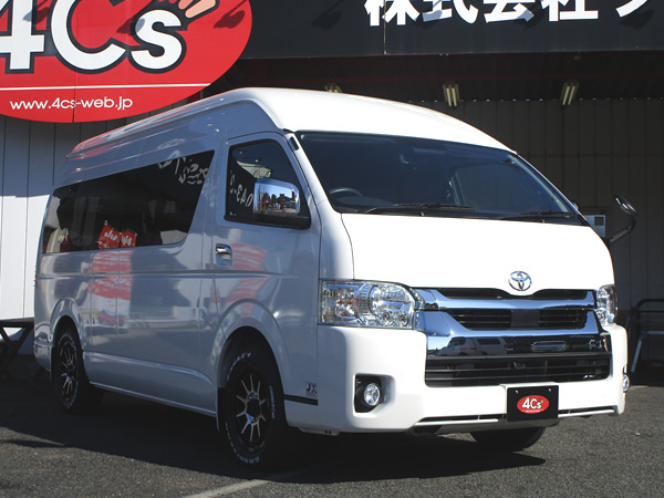 新車未登録 ハイエース２７００g ２wd スーパーロングキャンパー特装車 ５x Tradコンプリート 装備充実 ５人乗りキャンピング登録車 ４cs フォーシーズ